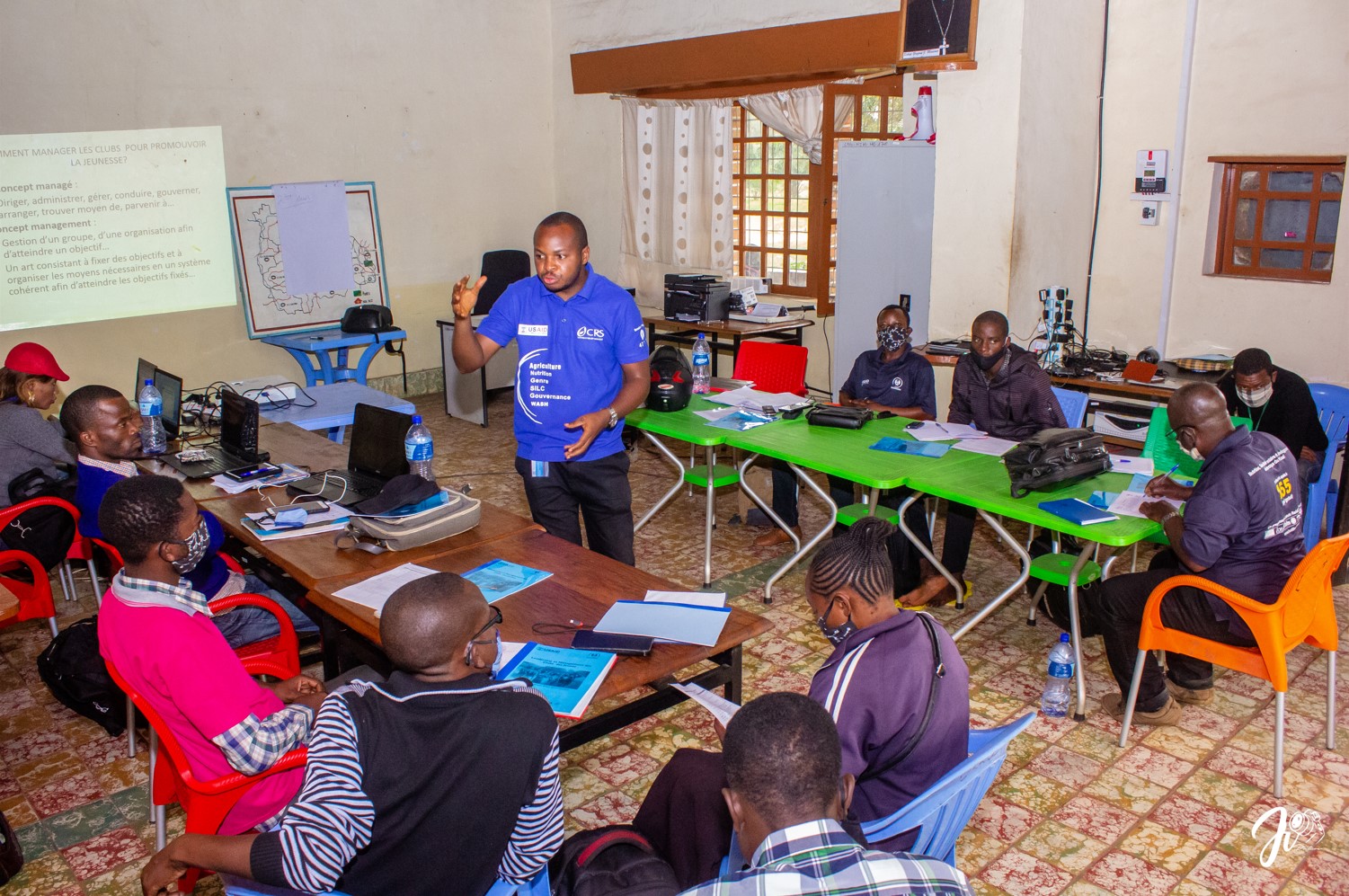 staff raco en pleine formation